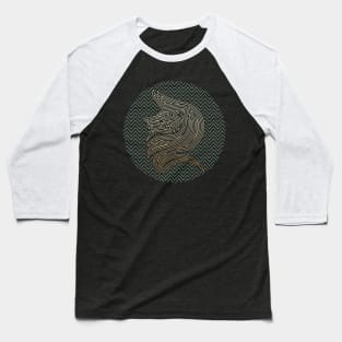 Lion Head Baseball T-Shirt